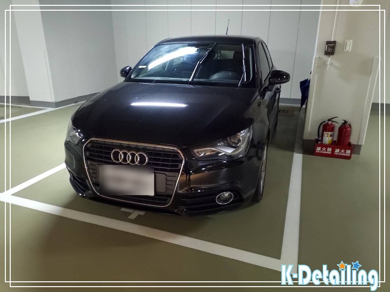 北投奇岩重劃區到府換電瓶-Audi A1 現場檢測並更換 VARTA LN5 AGM 電瓶