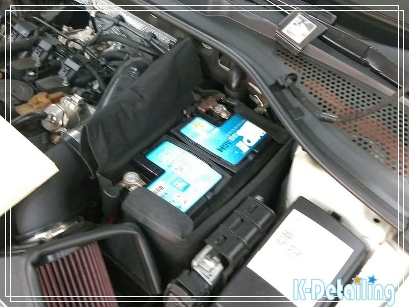 福斯Golf GTI原車電瓶使用EXIDE AGM電瓶使用約1年多