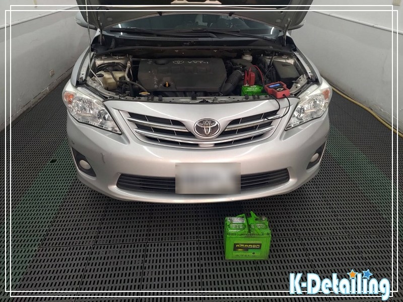 Toyota Altis 10代電瓶檢測更換