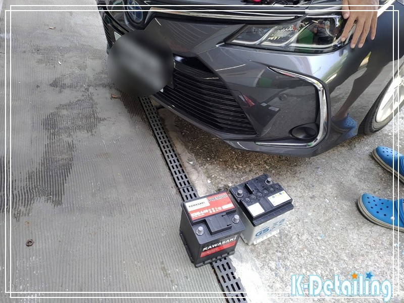 Toyota Altis 12代油電版Hybrid電瓶更換