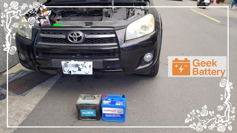 TOYOTA 3代RAV4電瓶更換