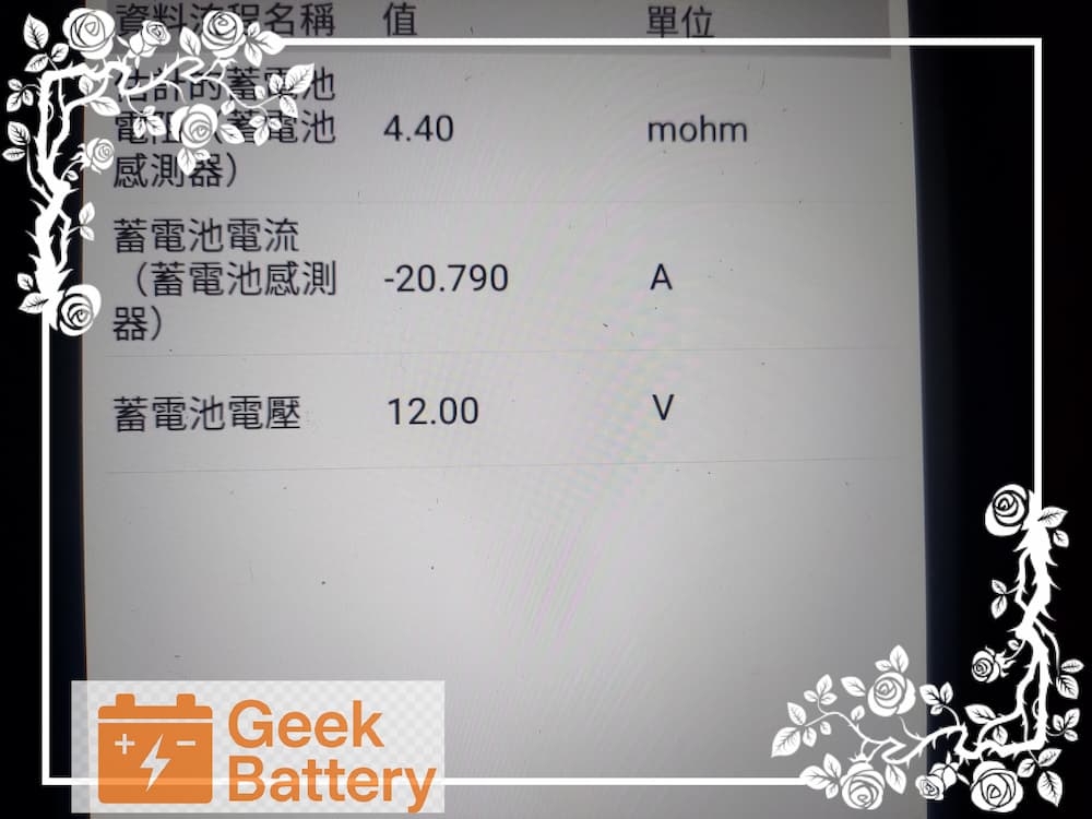 HONDA HRV 換電瓶標準作業：實車確認 BMS 充放電邏輯與發電機動態調節穩定度