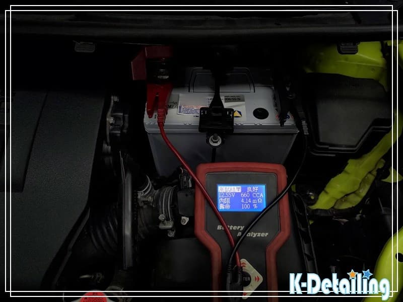TOYOTA SIENTA 更換VARTA N55 80B24LS EFB後電瓶健康度100%