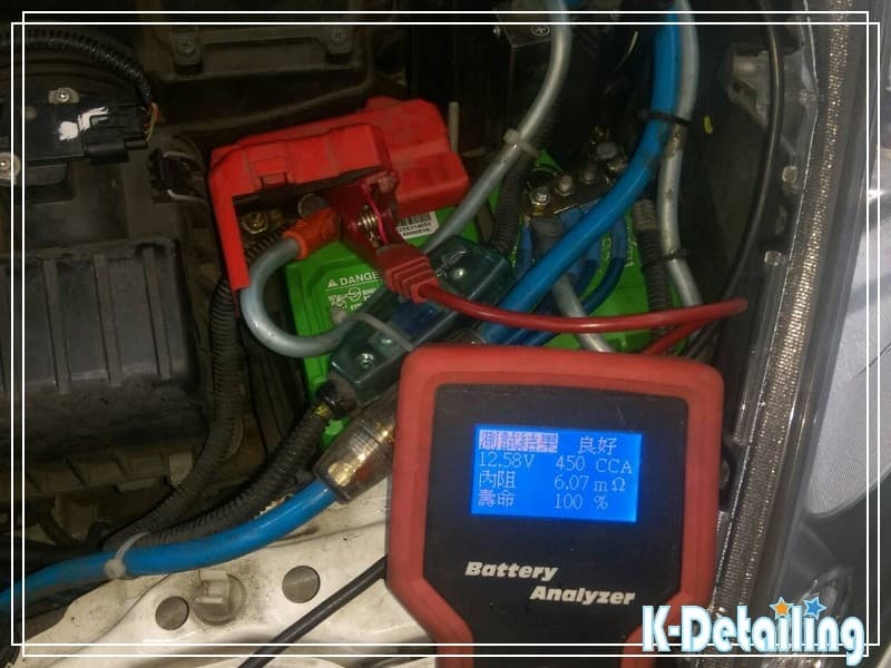 FIT 2代電瓶更換使用 AMARON 50B19L 電瓶