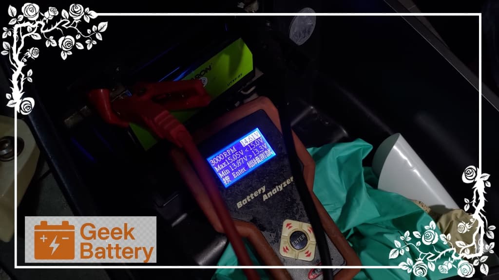PGO BON 125 發電機夜間負載測試