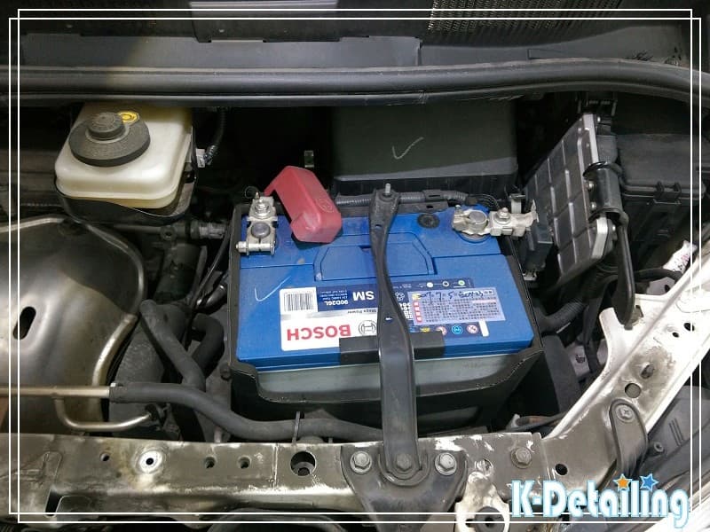 Toyota Previa 原車 BOSCH 95D26L 電瓶 Toyota Previa 車主原本使用的 BOSCH 95D26L 電瓶