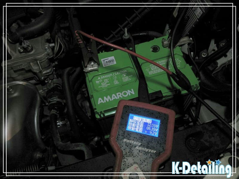 TOYOTA RAV4 更換 100D26L 後啟動測試最低電壓 8.39V