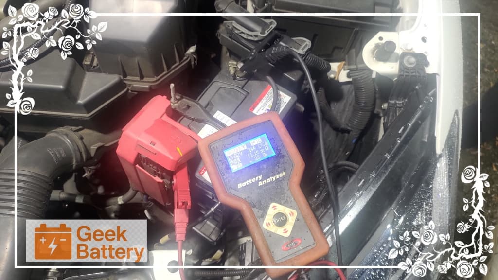 Honda City 原車 Honda 原廠 42B20L 電瓶檢測數據，顯示電壓 13.02V 虛高假性數字