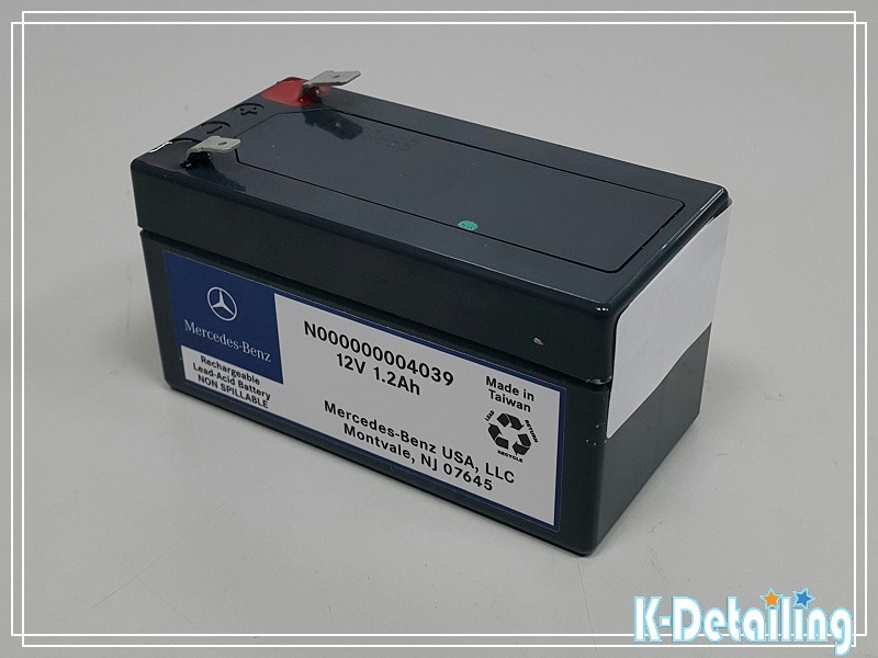 Mercedes-Benz 12V 1.2Ah 小型輔助電瓶