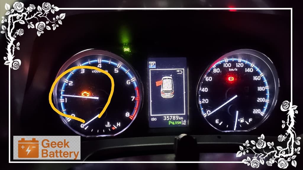 RAV4 換電瓶後引擎故障燈亮起 RAV4 更換電瓶後儀表板出現Check Engine故障燈