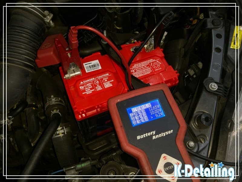 2013 Toyota WISH 更換 EMTRC PLUS 電瓶啟動測試，實測最低啟動電壓 10.02V